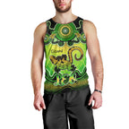 personalised-australia-leo-lizard-zodiac-men-tank-top-auz-astrology-aboriginal-green