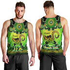personalised-australia-leo-lizard-zodiac-men-tank-top-auz-astrology-aboriginal-green