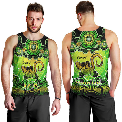 personalised-australia-leo-lizard-zodiac-men-tank-top-auz-astrology-aboriginal-green