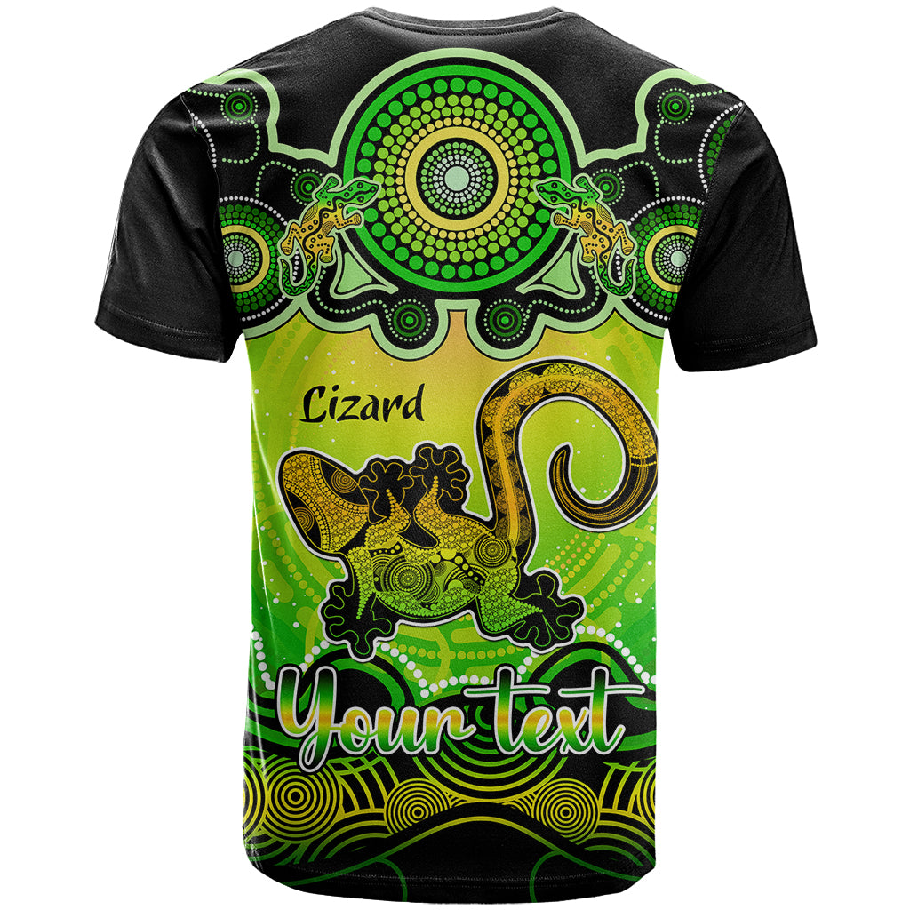 personalised-australia-leo-lizard-zodiac-t-shirt-auz-astrology-aboriginal-green