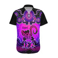 personalised-australia-leo-lizard-zodiac-hawaiian-shirt-auz-astrology-aboriginal-magenta