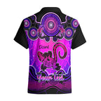 personalised-australia-leo-lizard-zodiac-hawaiian-shirt-auz-astrology-aboriginal-magenta
