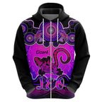 personalised-australia-leo-lizard-zodiac-hoodie-auz-astrology-aboriginal-magenta