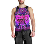 personalised-australia-leo-lizard-zodiac-men-tank-top-auz-astrology-aboriginal-magenta