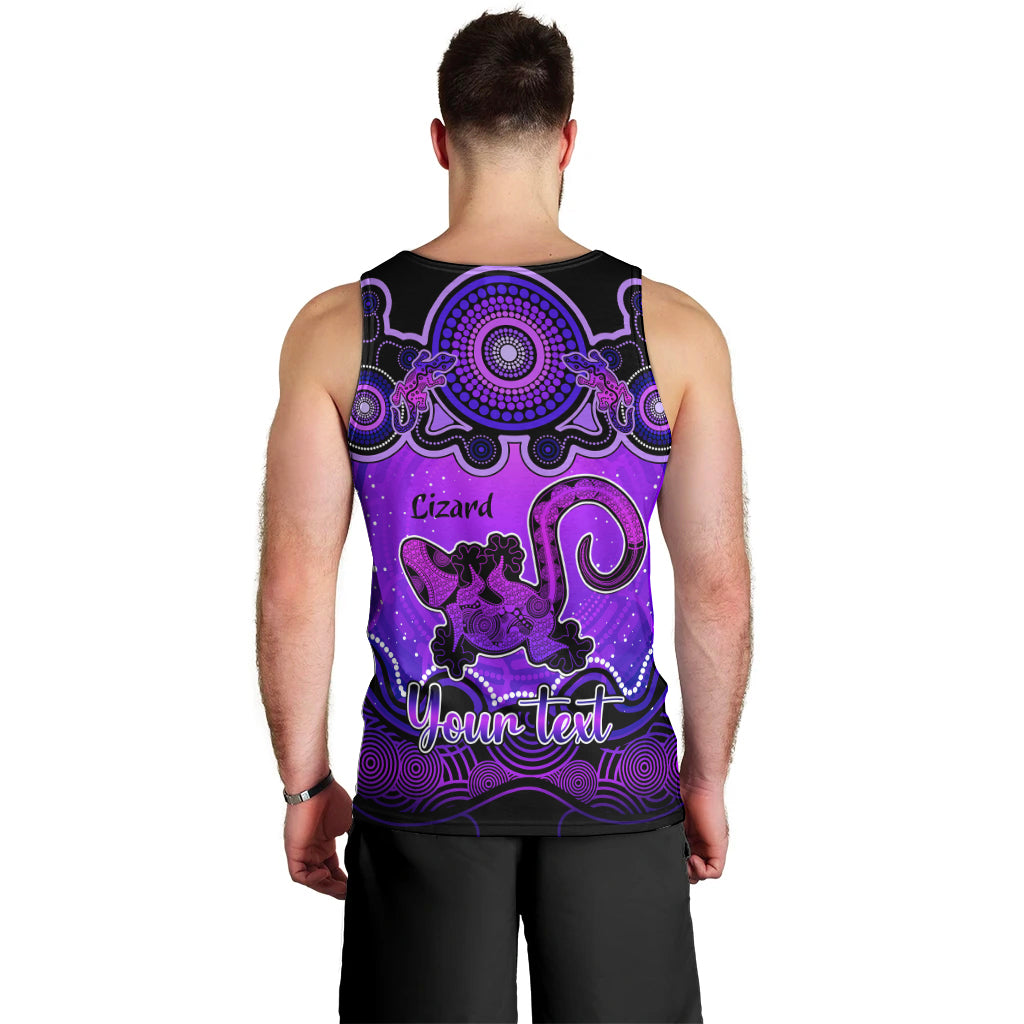 personalised-australia-leo-lizard-zodiac-men-tank-top-auz-astrology-aboriginal-purple
