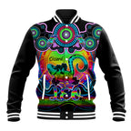 personalised-australia-leo-lizard-zodiac-baseball-jacket-auz-astrology-aboriginal-rainbow