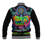 personalised-australia-leo-lizard-zodiac-baseball-jacket-auz-astrology-aboriginal-rainbow
