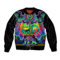 personalised-australia-leo-lizard-zodiac-bomber-jacket-auz-astrology-aboriginal-rainbow