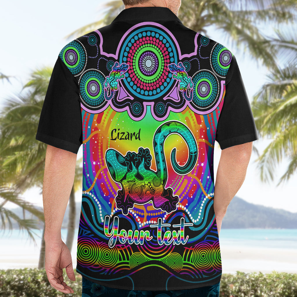 personalised-australia-leo-lizard-zodiac-hawaiian-shirt-auz-astrology-aboriginal-rainbow