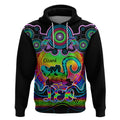personalised-australia-leo-lizard-zodiac-hoodie-auz-astrology-aboriginal-rainbow