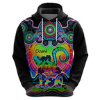 personalised-australia-leo-lizard-zodiac-hoodie-auz-astrology-aboriginal-rainbow