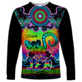 personalised-australia-leo-lizard-zodiac-long-sleeve-shirt-auz-astrology-aboriginal-rainbow