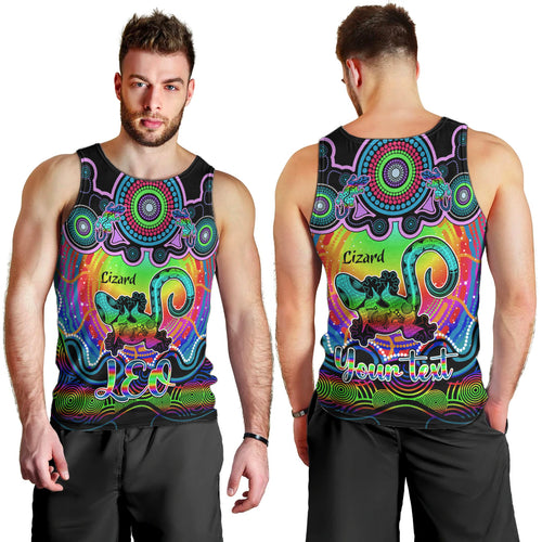 personalised-australia-leo-lizard-zodiac-men-tank-top-auz-astrology-aboriginal-rainbow
