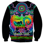 personalised-australia-leo-lizard-zodiac-sweatshirt-auz-astrology-aboriginal-rainbow