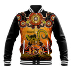 personalised-australia-leo-lizard-zodiac-baseball-jacket-auz-astrology-aboriginal-red