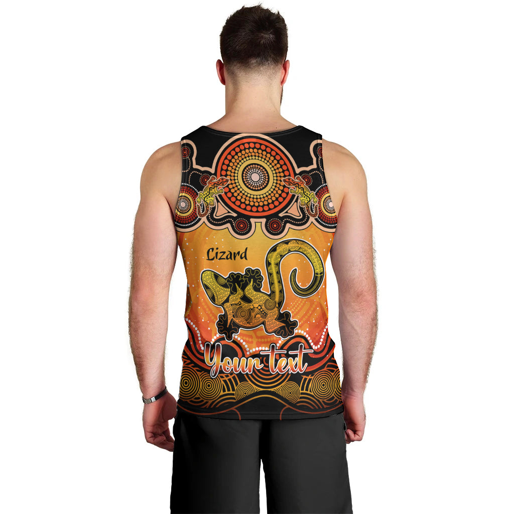 personalised-australia-leo-lizard-zodiac-men-tank-top-auz-astrology-aboriginal-red