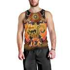 personalised-australia-leo-lizard-zodiac-men-tank-top-auz-astrology-aboriginal-red