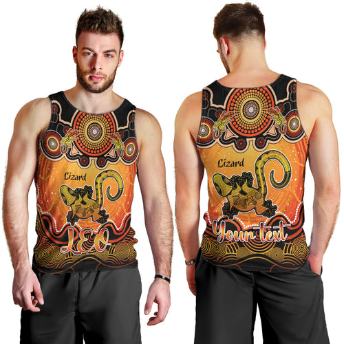 personalised-australia-leo-lizard-zodiac-men-tank-top-auz-astrology-aboriginal-red