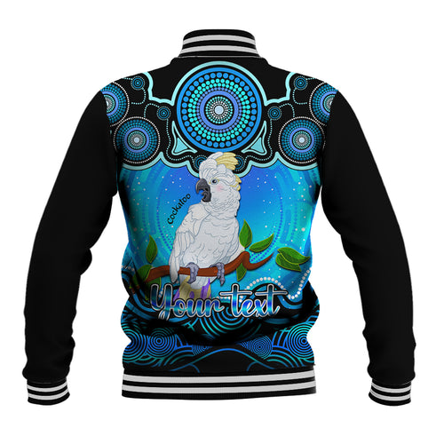 personalised-australia-libra-cockatoo-zodiac-baseball-jacket-auz-astrology-aboriginal-aqua