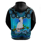 personalised-australia-libra-cockatoo-zodiac-hoodie-auz-astrology-aboriginal-aqua