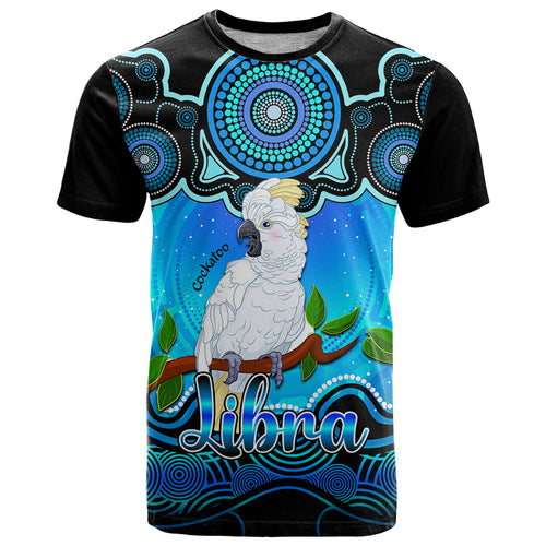 personalised-australia-libra-cockatoo-zodiac-t-shirt-auz-astrology-aboriginal-aqua