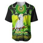 personalised-australia-libra-cockatoo-zodiac-baseball-jersey-auz-astrology-aboriginal-green