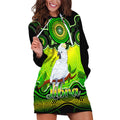 personalised-australia-libra-cockatoo-zodiac-hoodie-dress-auz-astrology-aboriginal-green