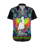 personalised-australia-libra-cockatoo-zodiac-hawaiian-shirt-auz-astrology-aboriginal-rainbow