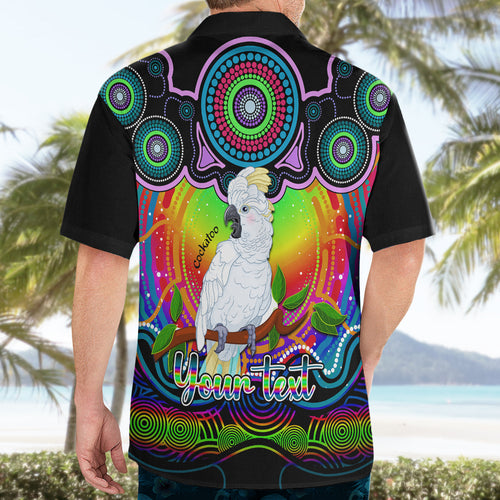 personalised-australia-libra-cockatoo-zodiac-hawaiian-shirt-auz-astrology-aboriginal-rainbow