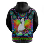 personalised-australia-libra-cockatoo-zodiac-hoodie-auz-astrology-aboriginal-rainbow
