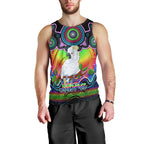 personalised-australia-libra-cockatoo-zodiac-men-tank-top-auz-astrology-aboriginal-rainbow