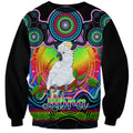personalised-australia-libra-cockatoo-zodiac-sweatshirt-auz-astrology-aboriginal-rainbow
