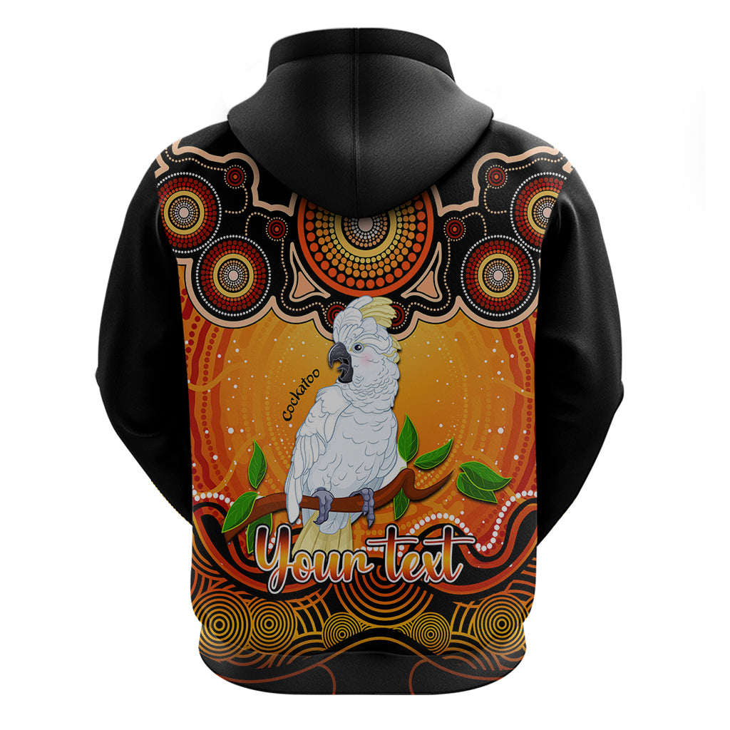 personalised-australia-libra-cockatoo-zodiac-hoodie-auz-astrology-aboriginal-red