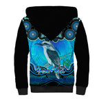 personalised-australia-sagittarius-kookaburra-zodiac-sherpa-hoodie-auz-astrology-aboriginal-aqua