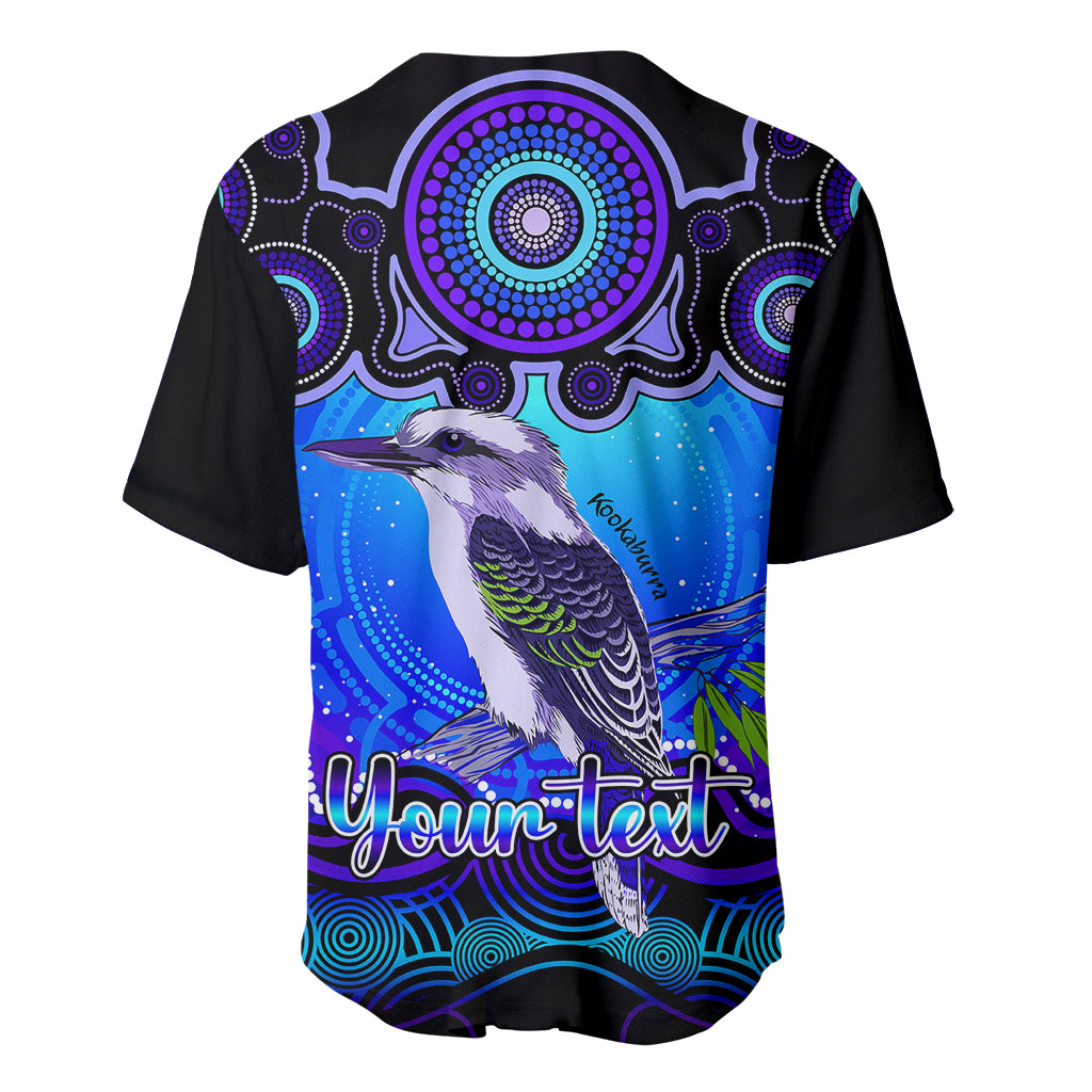 personalised-australia-sagittarius-kookaburra-zodiac-baseball-jersey-auz-astrology-aboriginal-blue