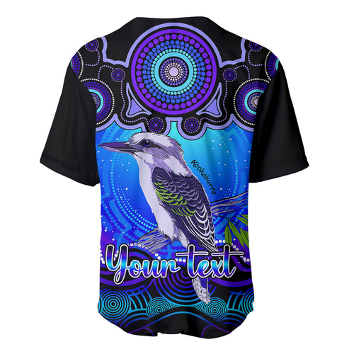 personalised-australia-sagittarius-kookaburra-zodiac-baseball-jersey-auz-astrology-aboriginal-blue