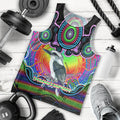 personalised-australia-sagittarius-kookaburra-zodiac-men-tank-top-auz-astrology-aboriginal-rainbow