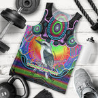 personalised-australia-sagittarius-kookaburra-zodiac-men-tank-top-auz-astrology-aboriginal-rainbow