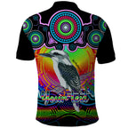 personalised-australia-sagittarius-kookaburra-zodiac-polo-shirt-auz-astrology-aboriginal-rainbow