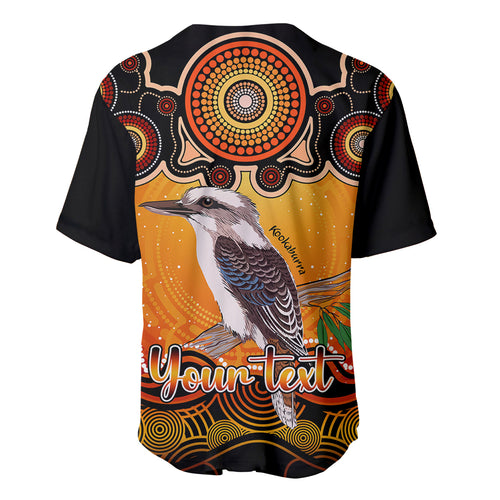 personalised-australia-sagittarius-kookaburra-zodiac-baseball-jersey-auz-astrology-aboriginal-red