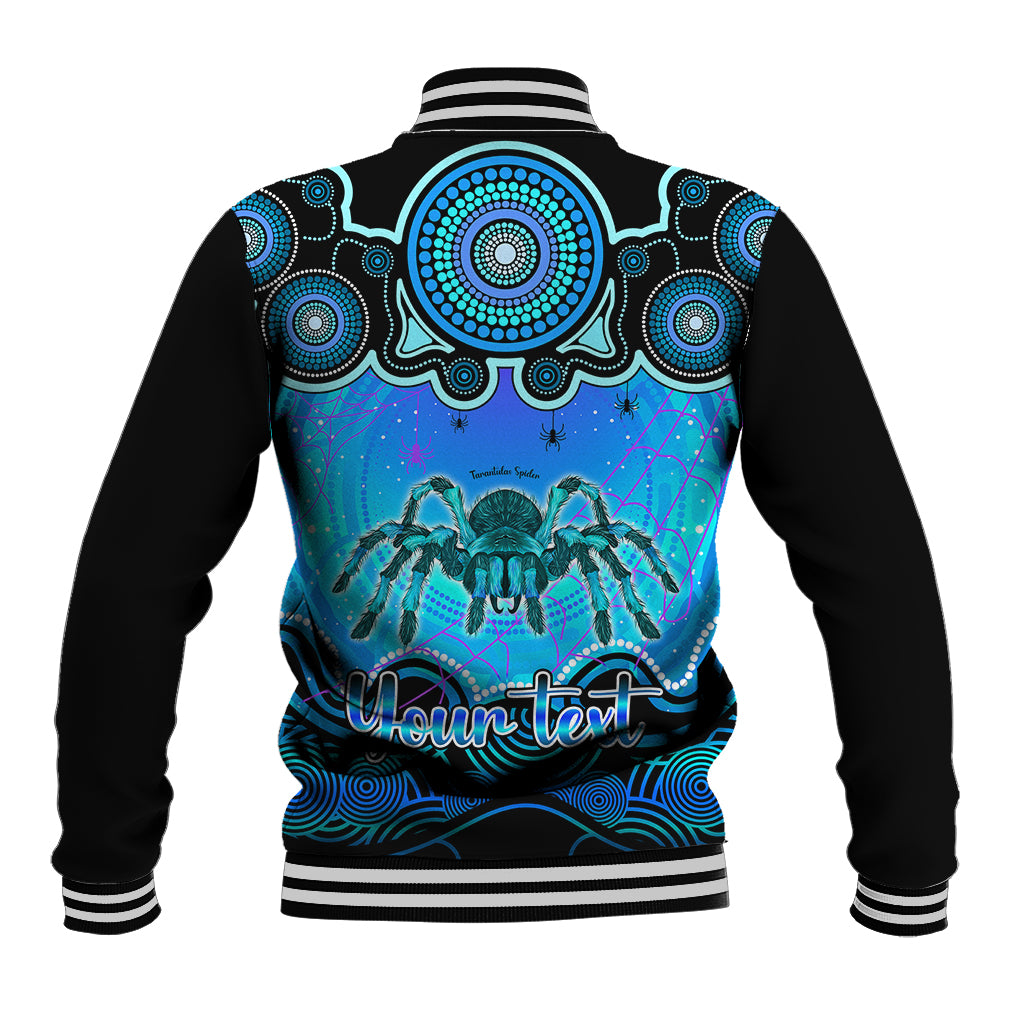 personalised-australia-scorpio-tarantulas-spider-zodiac-baseball-jacket-auz-astrology-aboriginal-aqua