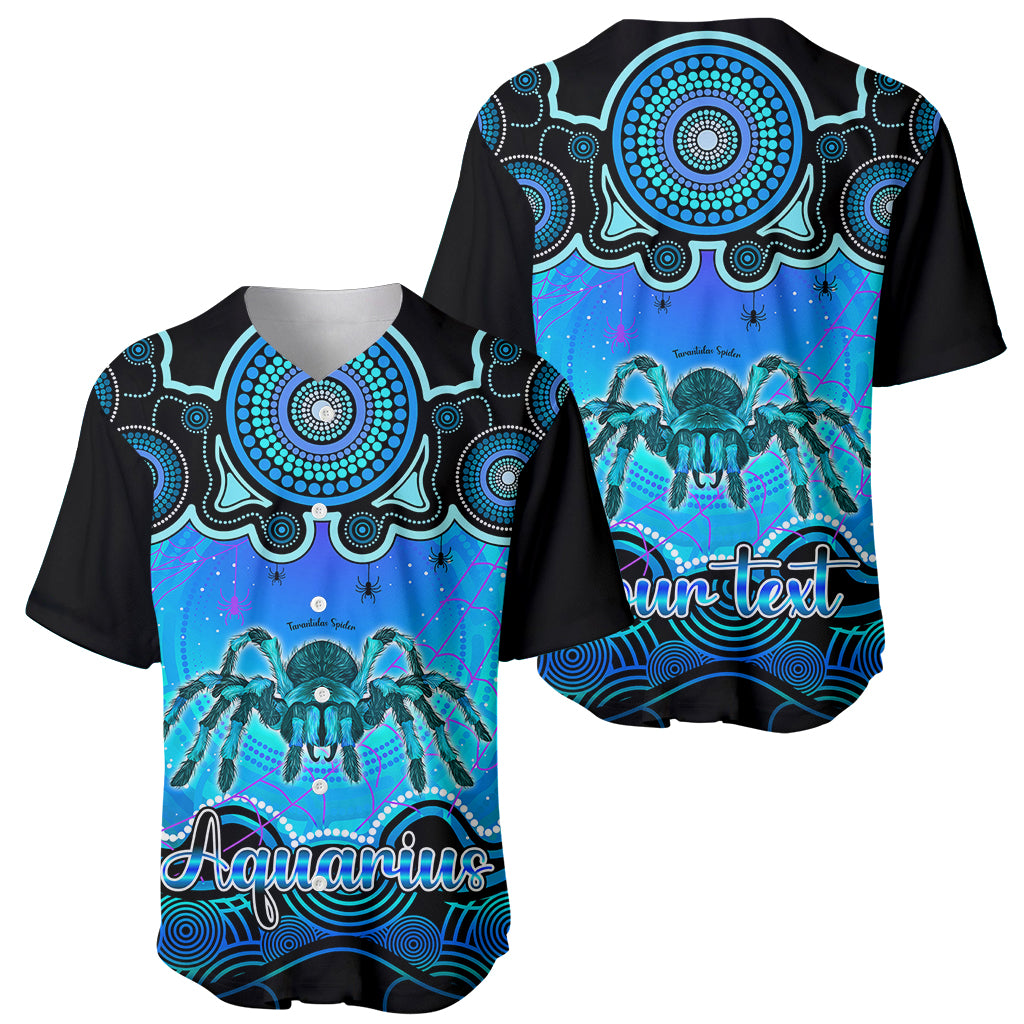 personalised-australia-scorpio-tarantulas-spider-zodiac-baseball-jersey-auz-astrology-aboriginal-aqua