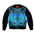 personalised-australia-scorpio-tarantulas-spider-zodiac-bomber-jacket-auz-astrology-aboriginal-aqua