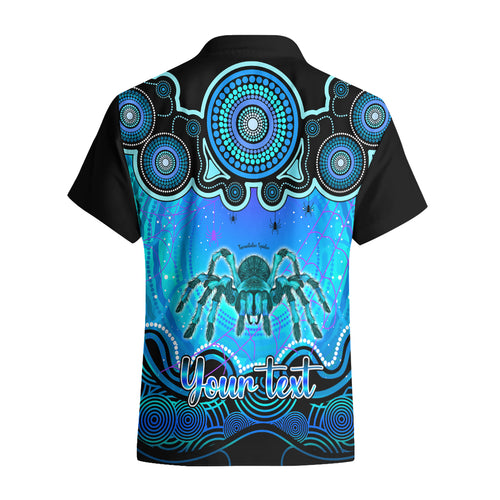 personalised-australia-scorpio-tarantulas-spider-zodiac-hawaiian-shirt-auz-astrology-aboriginal-aqua