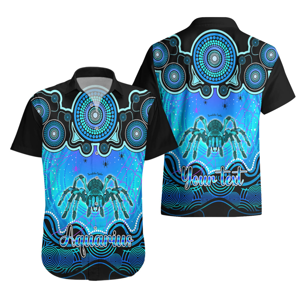personalised-australia-scorpio-tarantulas-spider-zodiac-hawaiian-shirt-auz-astrology-aboriginal-aqua