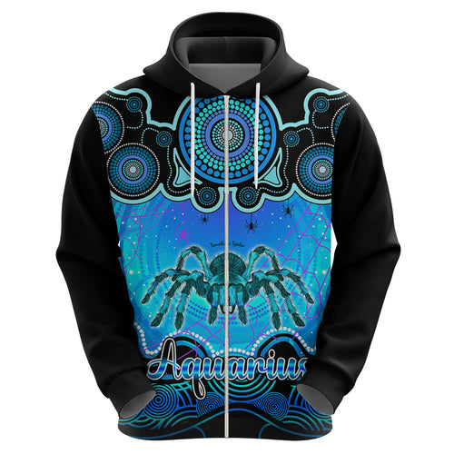 personalised-australia-scorpio-tarantulas-spider-zodiac-hoodie-auz-astrology-aboriginal-aqua