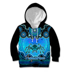 personalised-australia-scorpio-tarantulas-spider-zodiac-kid-hoodie-auz-astrology-aboriginal-aqua