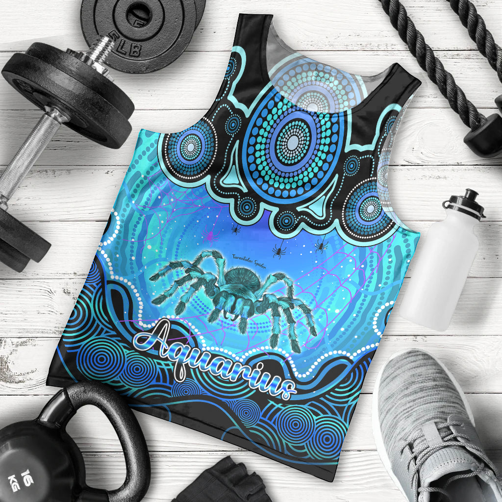 personalised-australia-scorpio-tarantulas-spider-zodiac-men-tank-top-auz-astrology-aboriginal-aqua