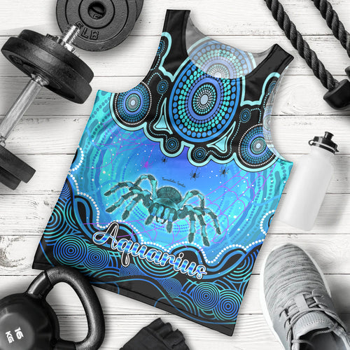 personalised-australia-scorpio-tarantulas-spider-zodiac-men-tank-top-auz-astrology-aboriginal-aqua