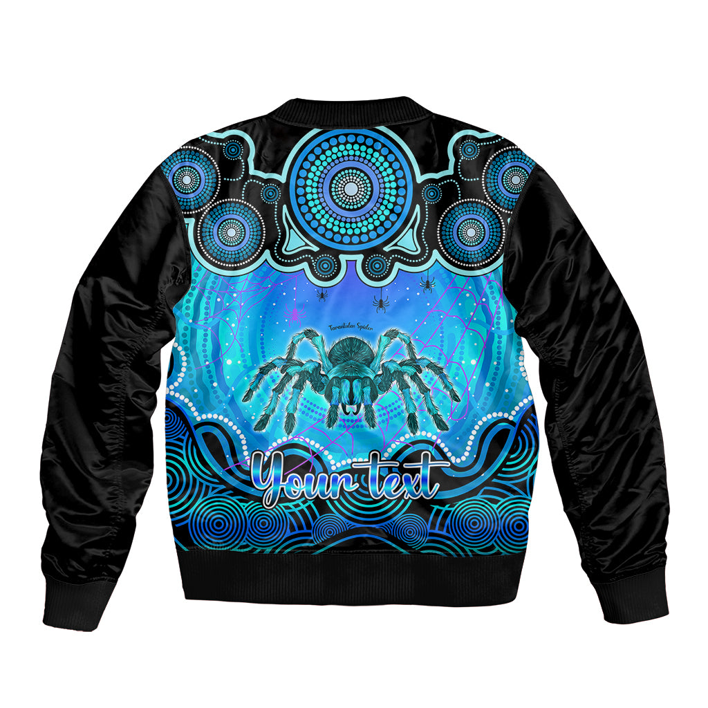personalised-australia-scorpio-tarantulas-spider-zodiac-sleeve-zip-bomber-jacket-auz-astrology-aboriginal-aqua